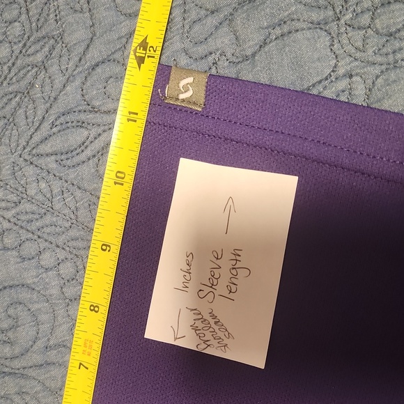 Savalino Bowling Jersey Dassioy ☆ 3XL ☆ Purple ☆ NWT ☆ 2 way stretch, quick dry - Picture 10 of 14